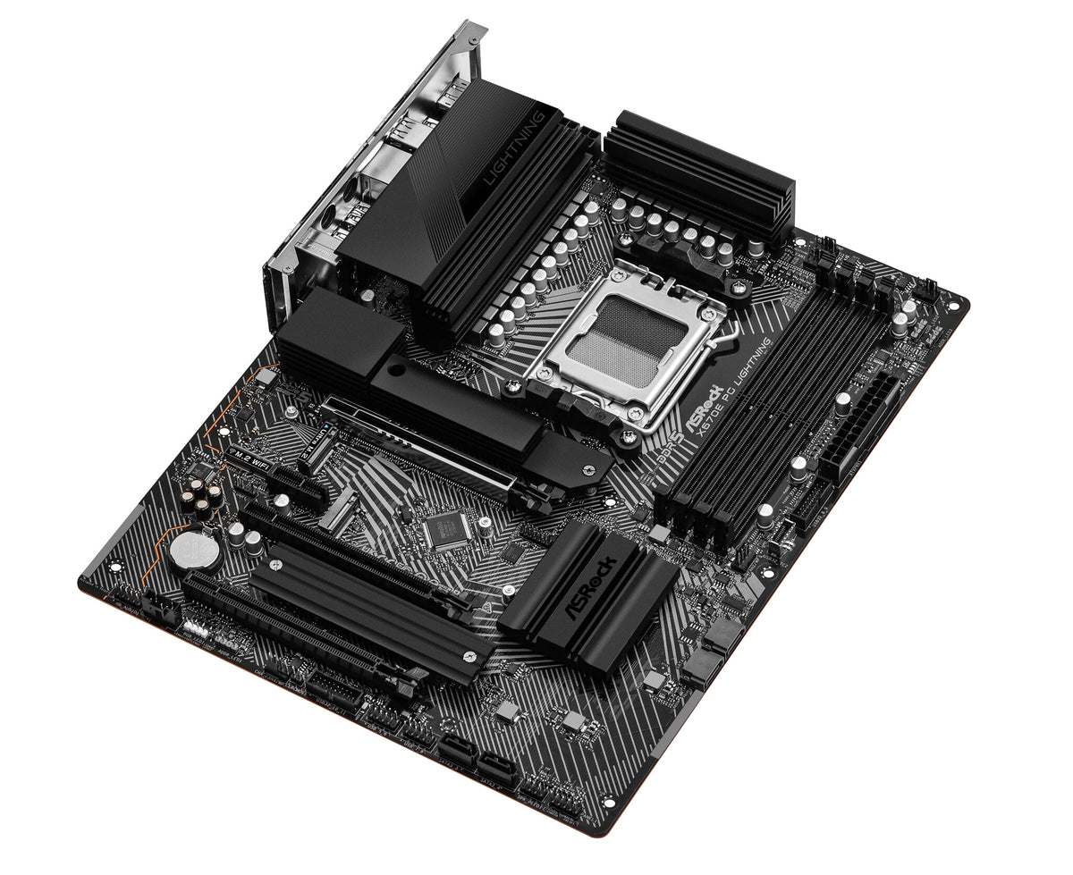 Asrock X670E PG LIGHTNING ATX motherboard - AMD X670 Socket AM5