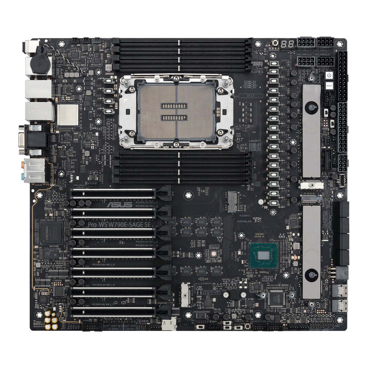 ASUS PRO WS W790E-SAGE SE ATX motherboard - Intel W790 LGA 4677 Socket E