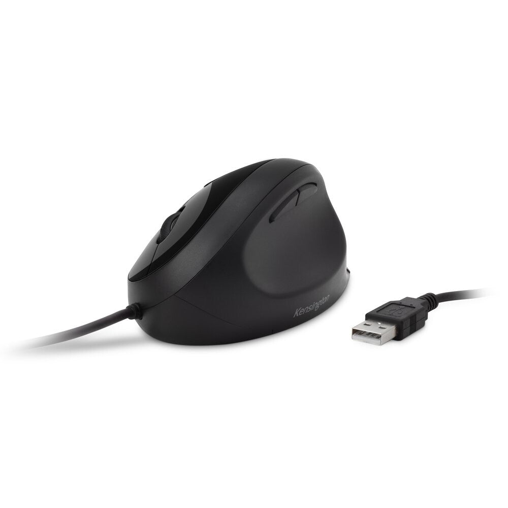 Kensington Pro Fit Ergo Wired Mouse - 3,200 DPI