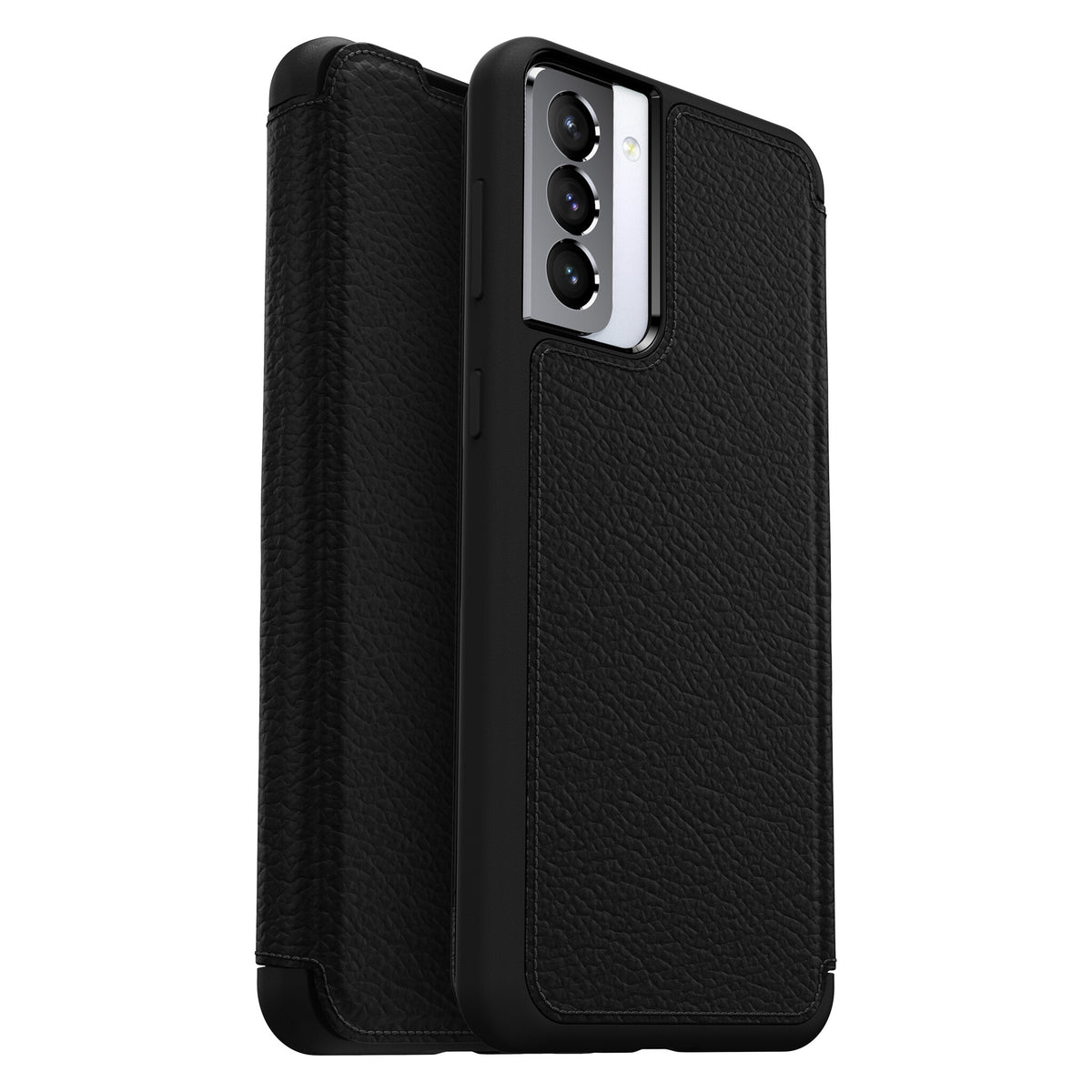 OtterBox Strada Folio Series for Samsung Galaxy S21+ (5G) in Black