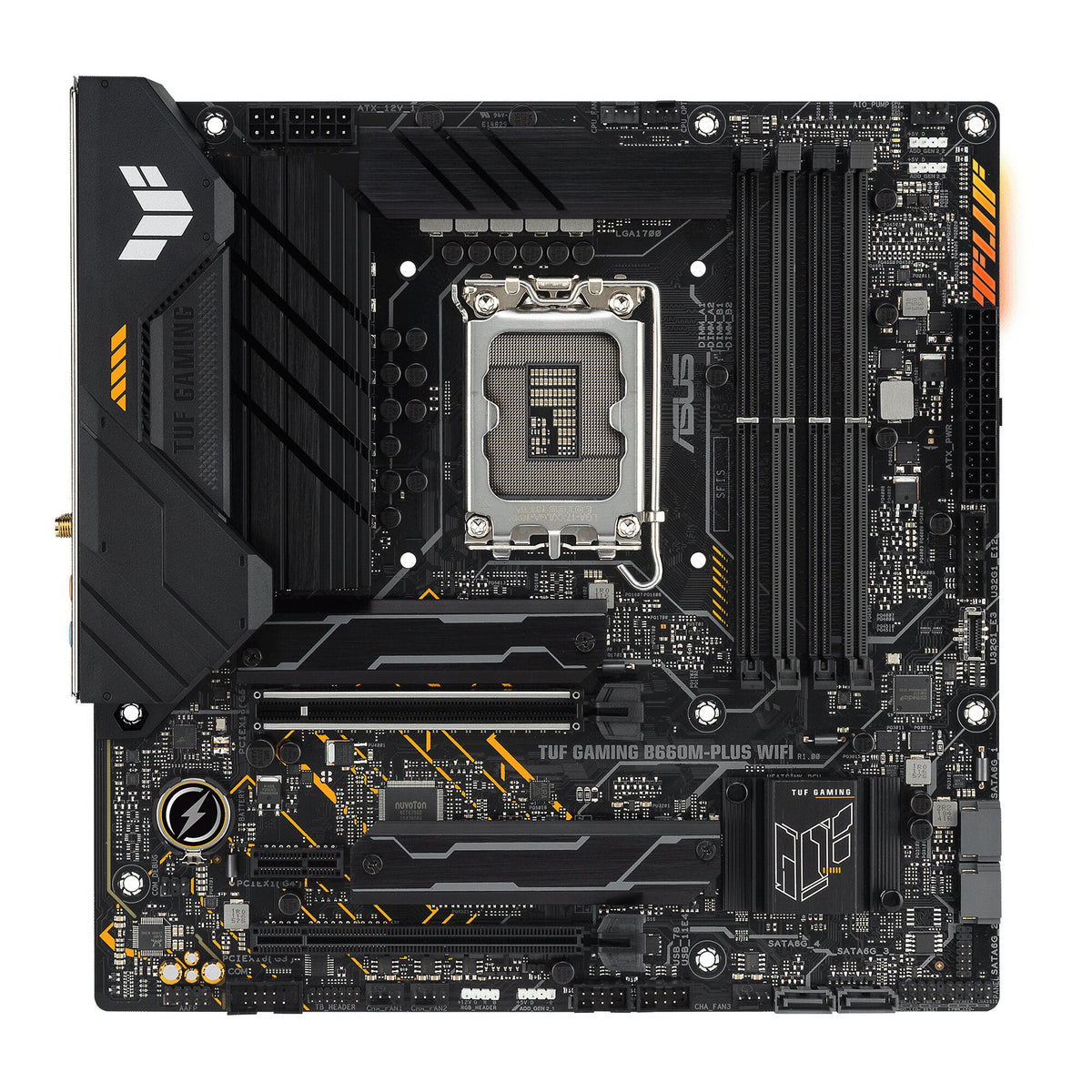 ASUS TUF GAMING B660M-PLUS WIFI micro ATX motherboard - Intel B660 LGA 1700