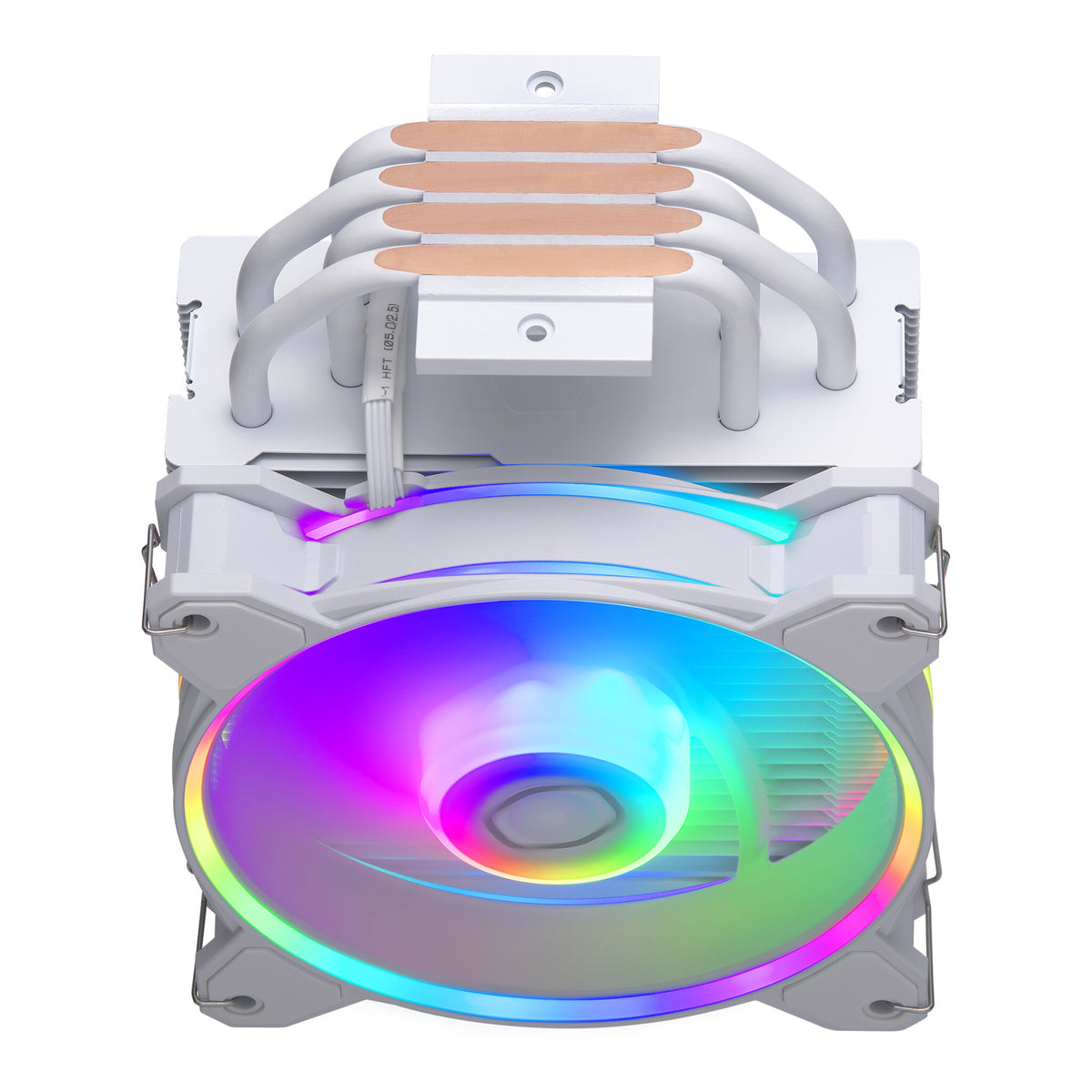 Cooler Master Hyper 212 Halo - Air Processor Cooler in White - 120mm