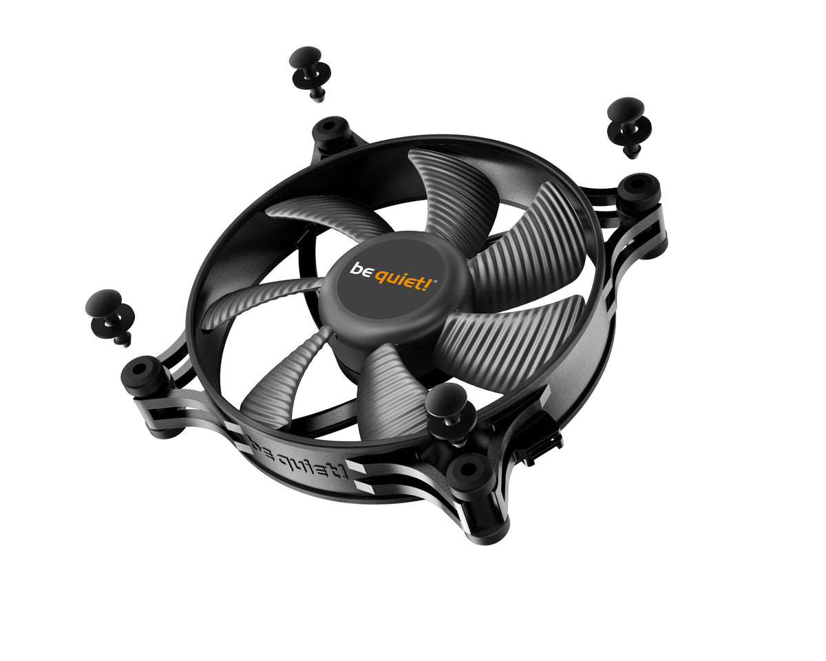 be quiet! Shadow Wings 2 PWM - Computer Case Fan in Black - 120mm