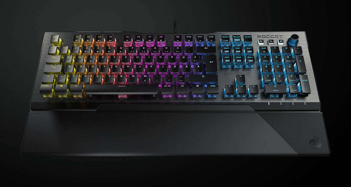 ROCCAT Vulcan 120 AIMO - USB Wired RGB Mechanical Keyboard in Black (QWERTY UK)