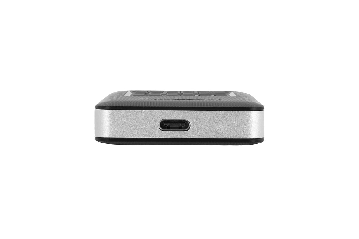 Verbatim Store &#39;n&#39; Go Portable SSD with Keypad Access in Black / Silver - 256 GB