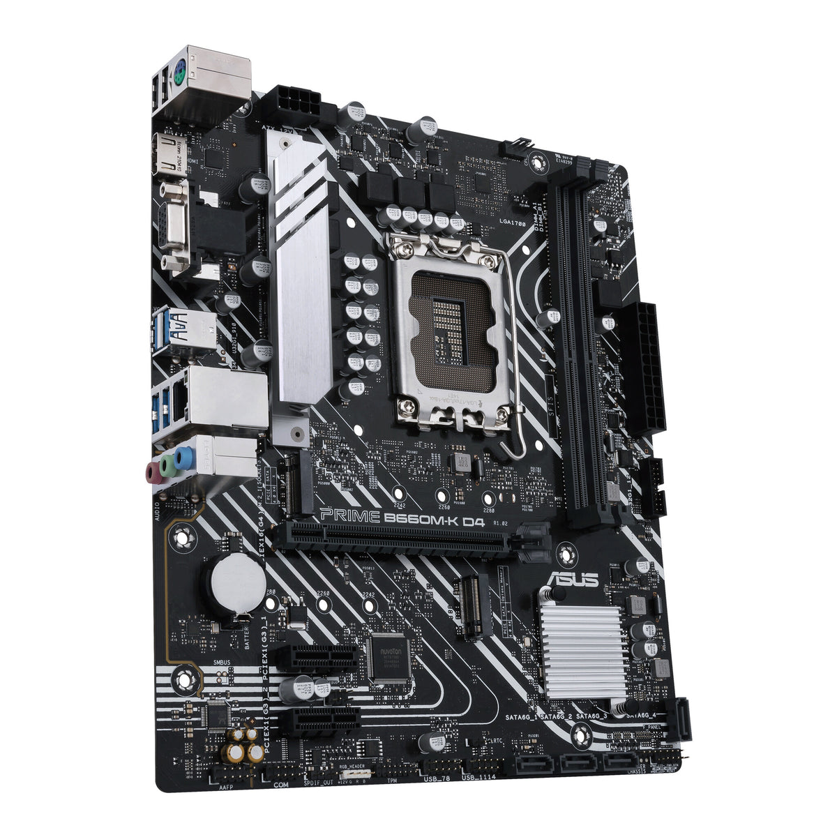 ASUS PRIME B660M-K D4 micro ATX motherboard - Intel B660 LGA 1700