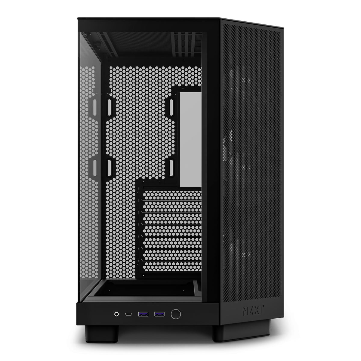 NZXT H6 Flow RGB - ATX Mid Tower Case in Black