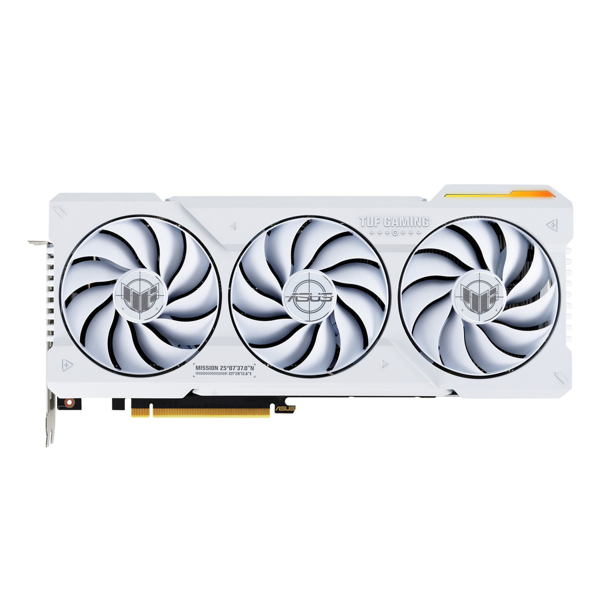 ASUS TUF Gaming White OC Edition - NVIDIA GeForce RTX 4070 Ti SUPER 16 GB GDDR6X graphics card