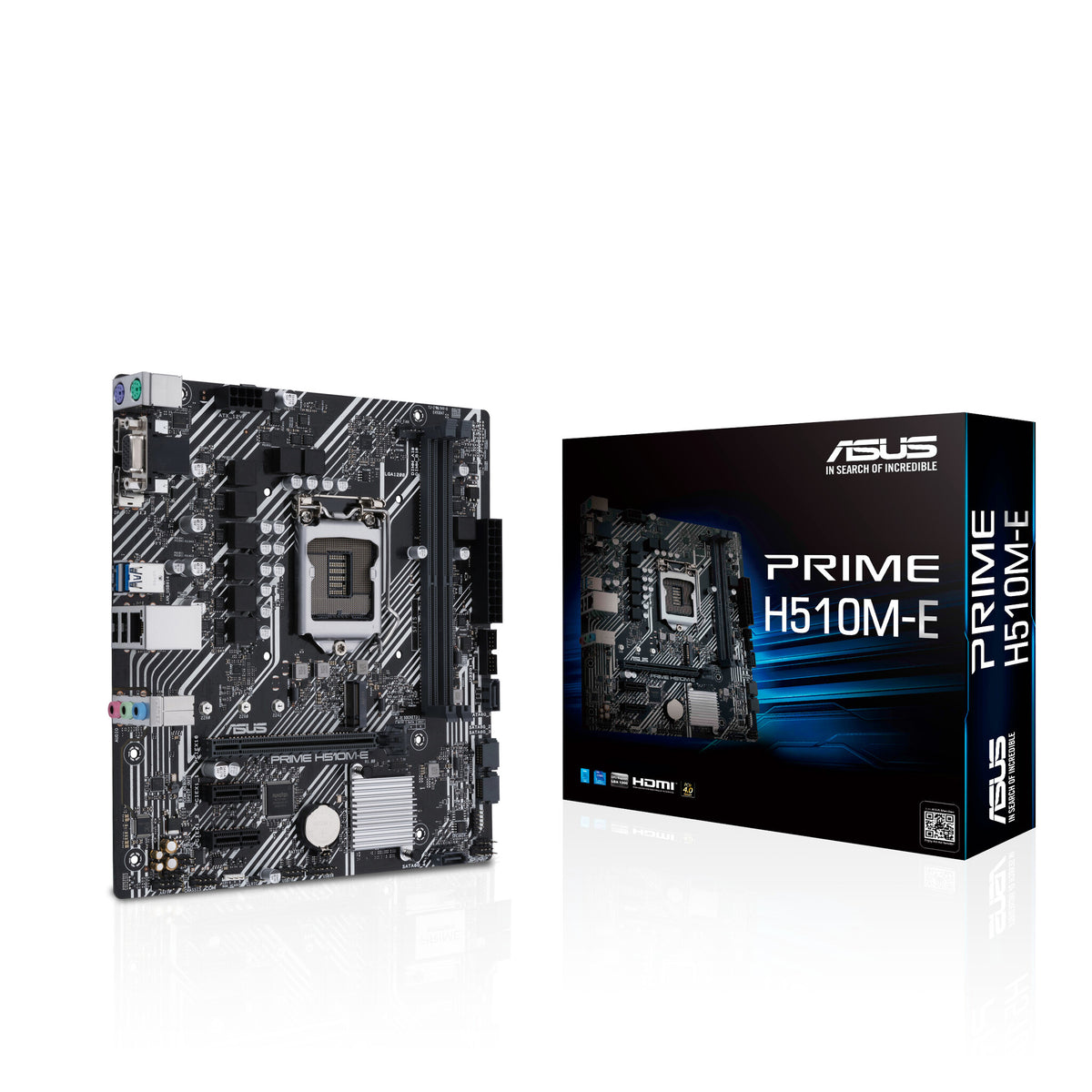 ASUS PRIME H510M-E micro ATX motherboard - Intel H510 LGA 1200