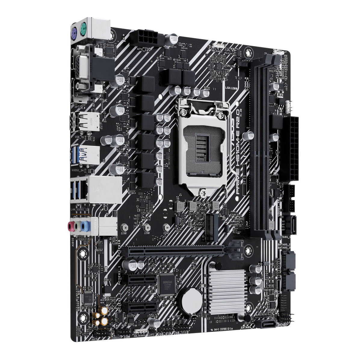 ASUS PRIME H510M-E R2.0 micro ATX motherboard - Intel H470 LGA 1200