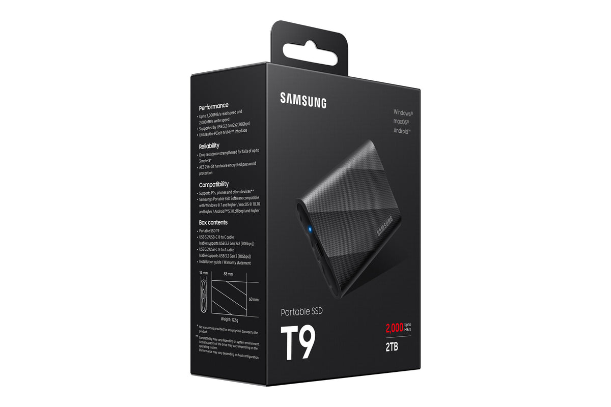 Samsung MU-PG2T0B External solid state drive - 2 TB