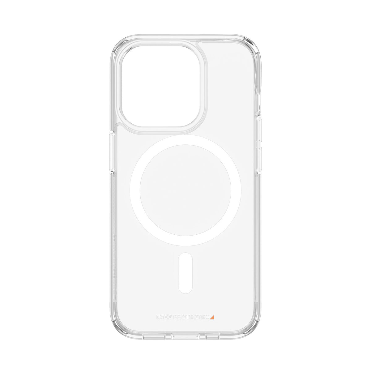 PanzerGlass ® HardCase MagSafe with D3O for iPhone 15 Pro in Transparent