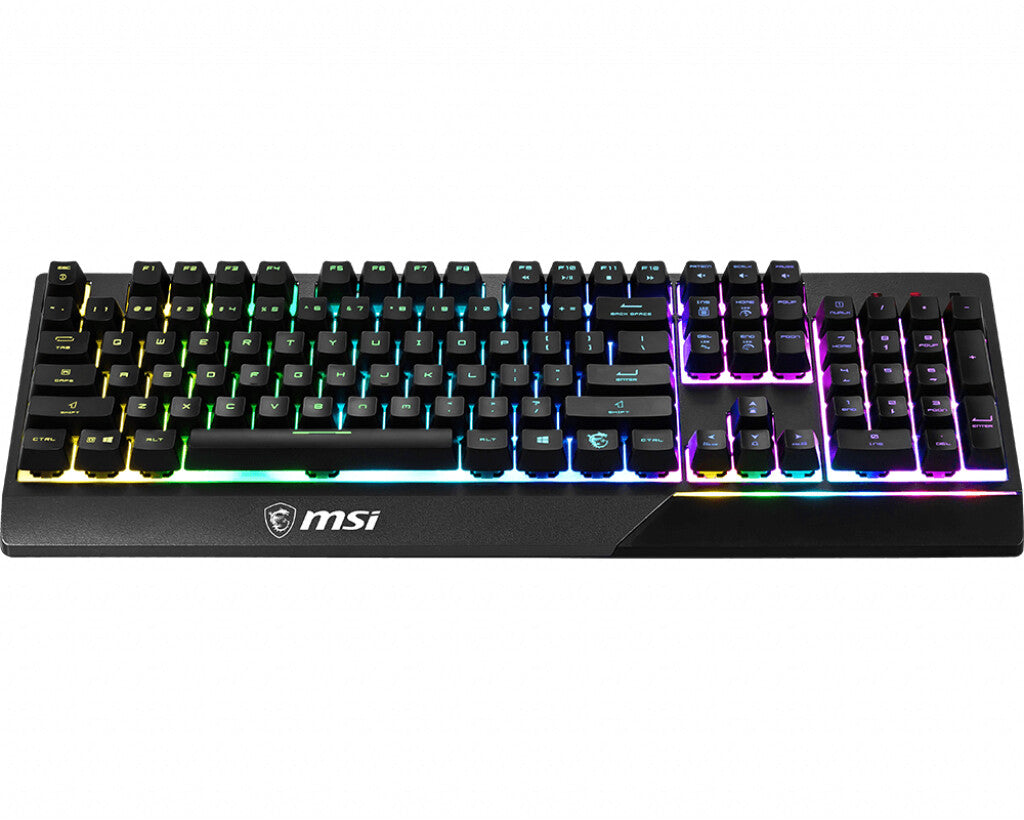 MSI VIGOR GK30 - USB Wired RGB Mechanical Gaming Keyboard in Black (QWERTY UK)