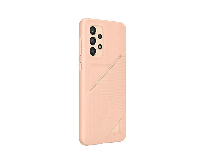 Samsung Card Slot Case for Galaxy A33 (5G) in Peach