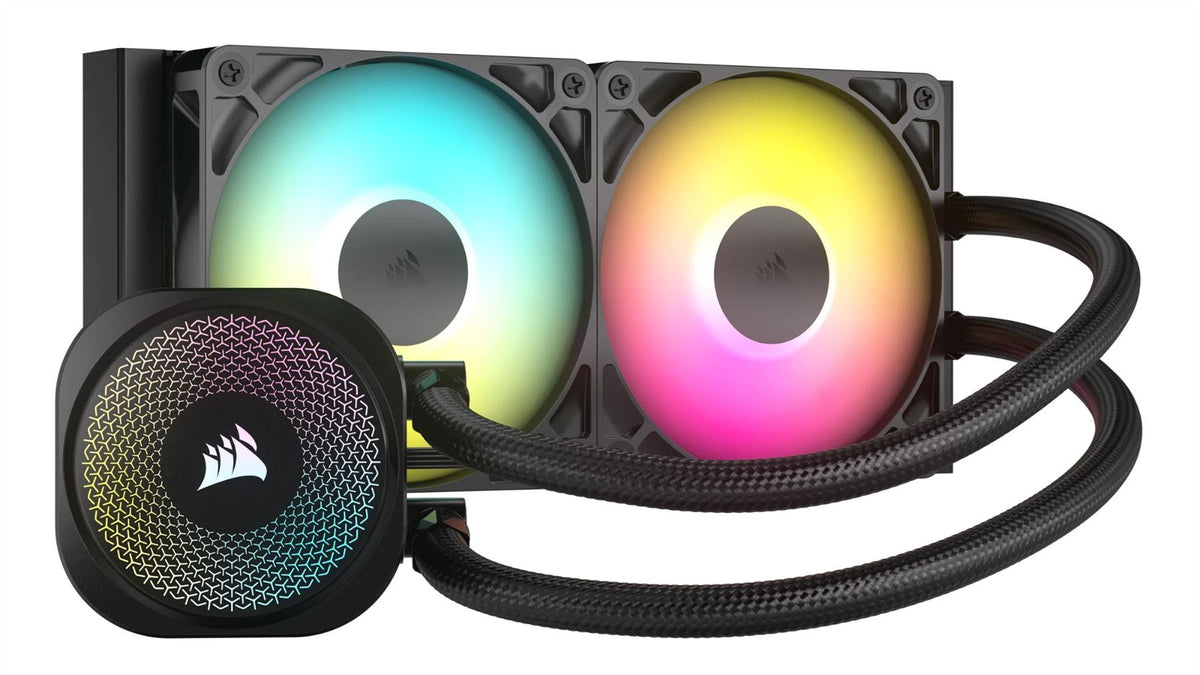 Corsair NAUTILUS 240 RS ARGB - All-in-one Liquid Processor Cooler in Black - 240mm