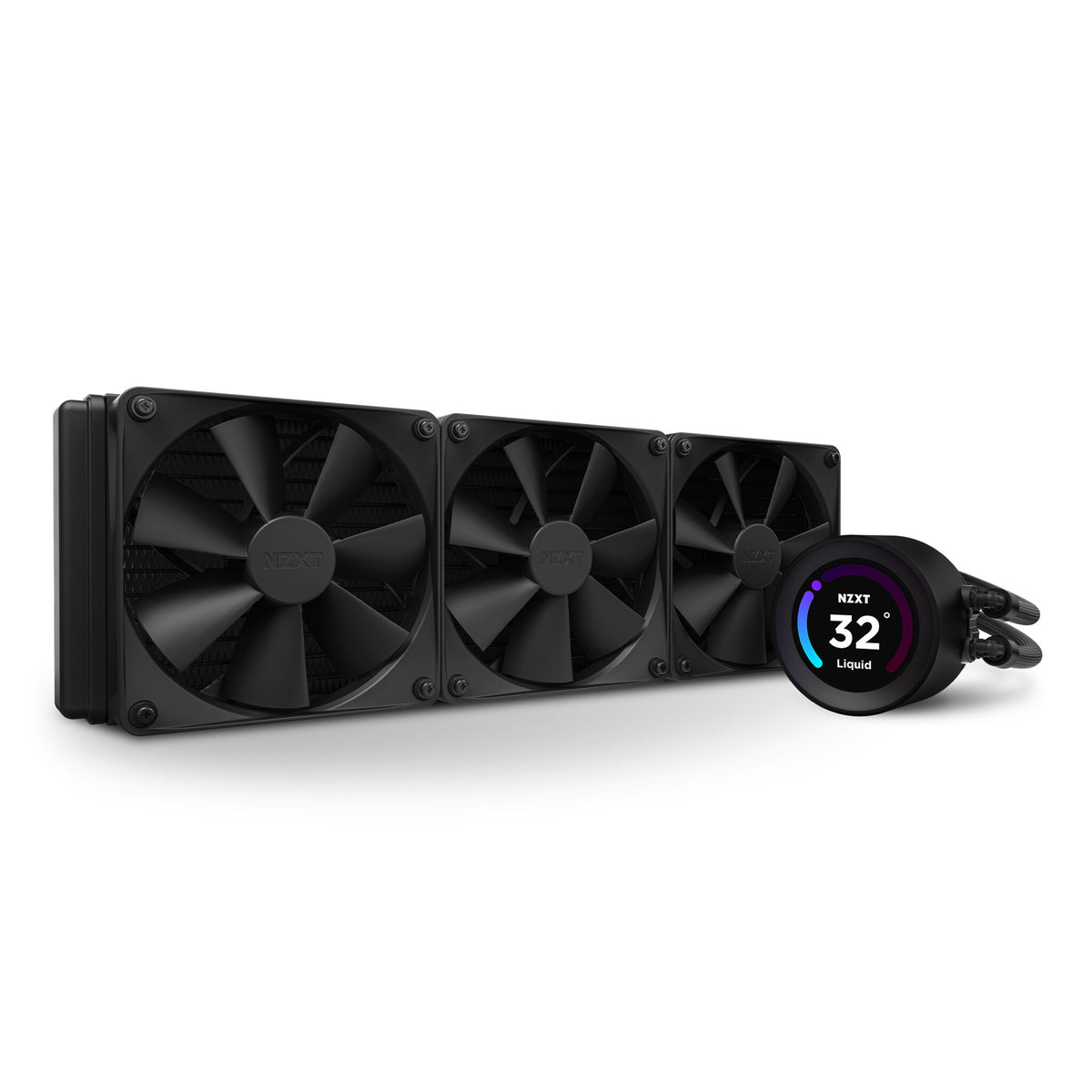 NZXT Kraken Elite 360 - All-in-one Liquid Processor Cooler in Black - 360mm