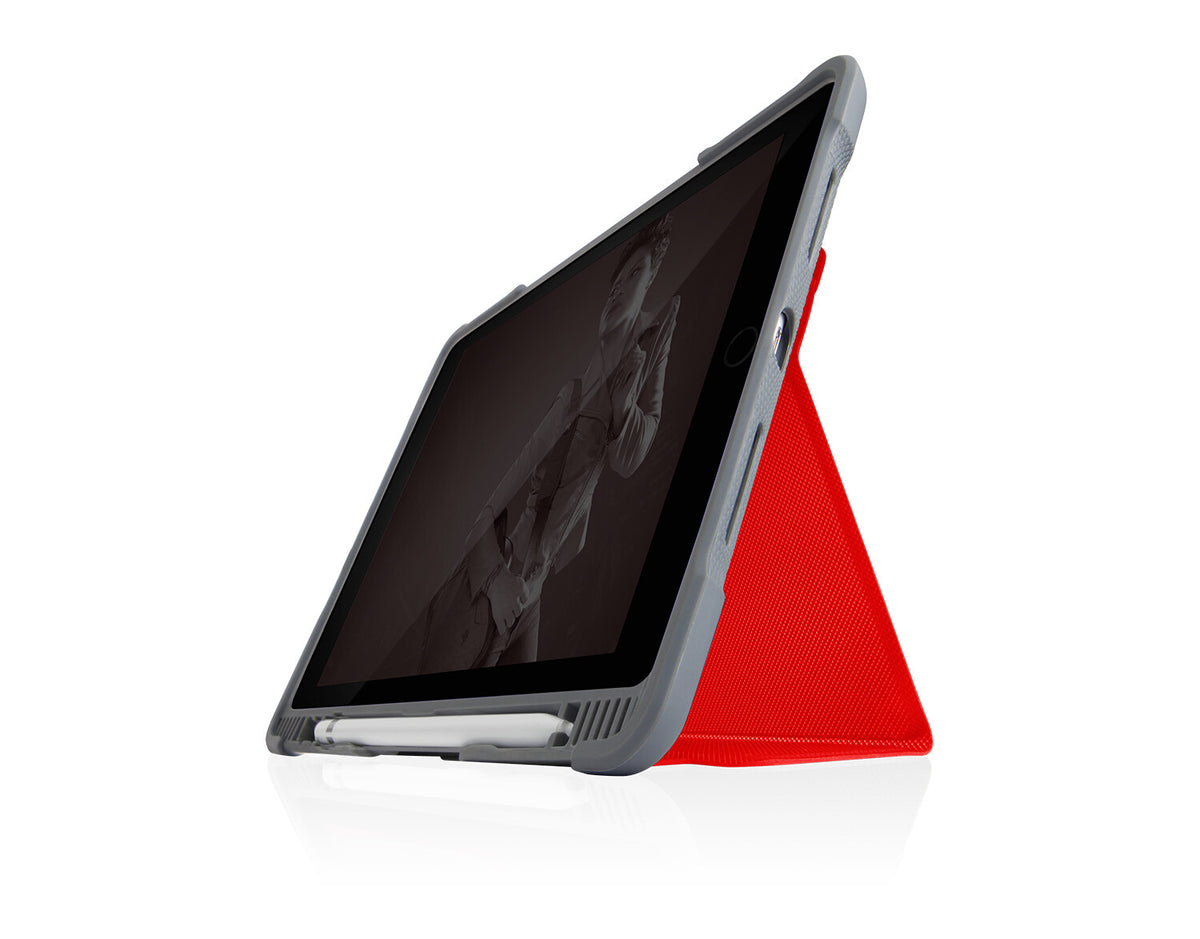 STM Dux Plus Duo Folio Case for 10.2&quot; iPad in Red