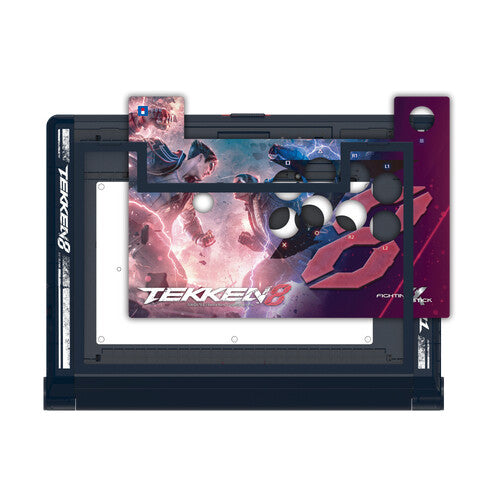 Hori Fighting Stick Alpha (Tekken 8 Edition) - USB Wired Flightstick Gamepad for  PC / PS4 / PS5