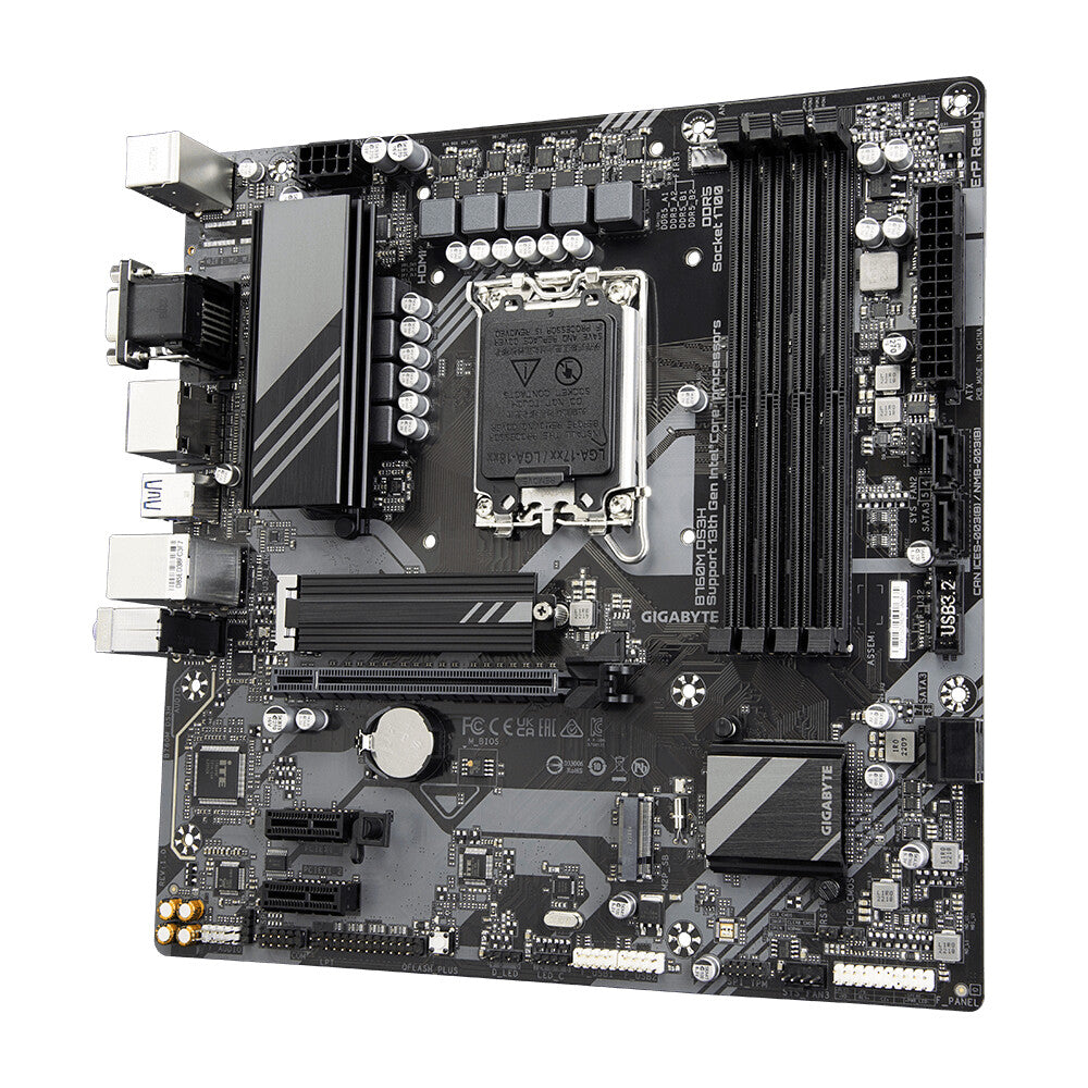 Gigabyte B760M DS3H Micro ATX motherboard - Intel B760 Express LGA 1700