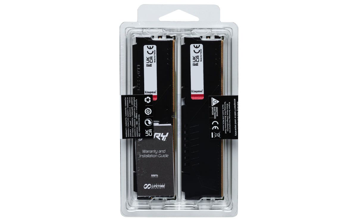 Kingston Technology FURY Beast Black EXPO - 16 GB 2 x 8 GB 5200MT/s DDR5 memory module