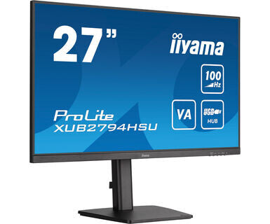 iiyama ProLite XUB2794HSU-B6 - 68.6 cm (27&quot;) - 1920 x 1080 pixels FHD Monitor