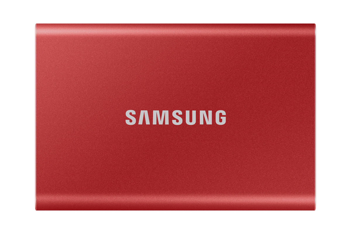 Samsung Portable SSD T7 in Red - 2 TB