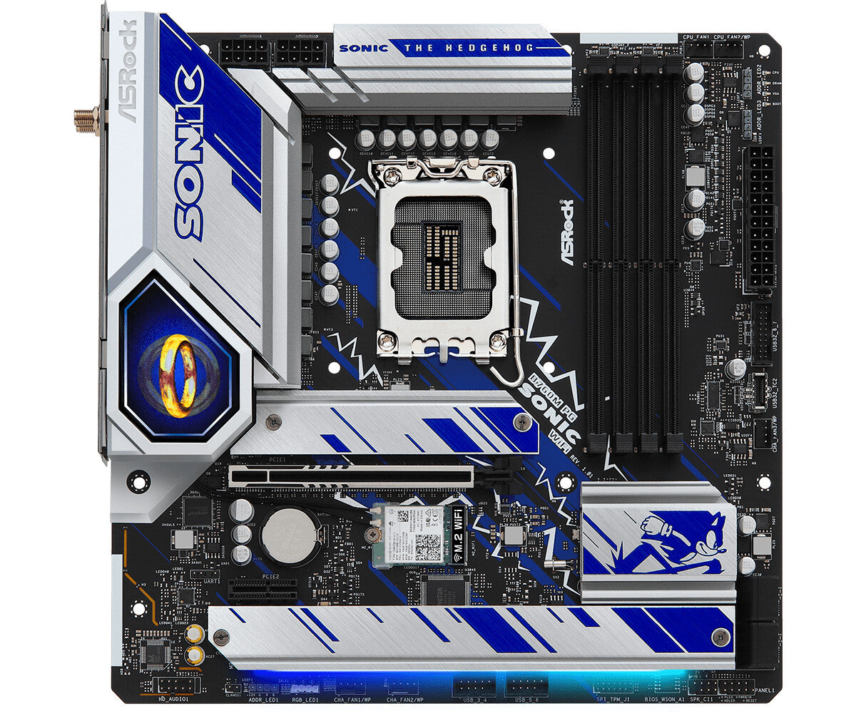 Asrock B760M PG SONIC WIFI micro ATX motherboard - Intel B760 LGA 1700