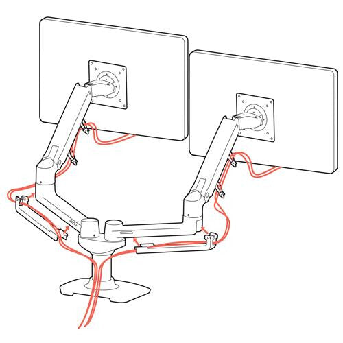 Ergotron LX Series 45-245-224 - Desk monitor mount for upto 68.6 cm (27&quot;)