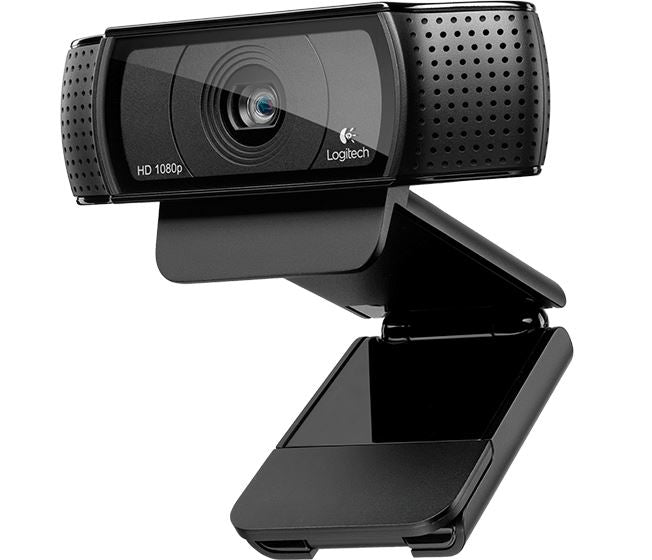 Logitech HD Pro C920 webcam 1920 x 1080 pixels USB 2.0 Black