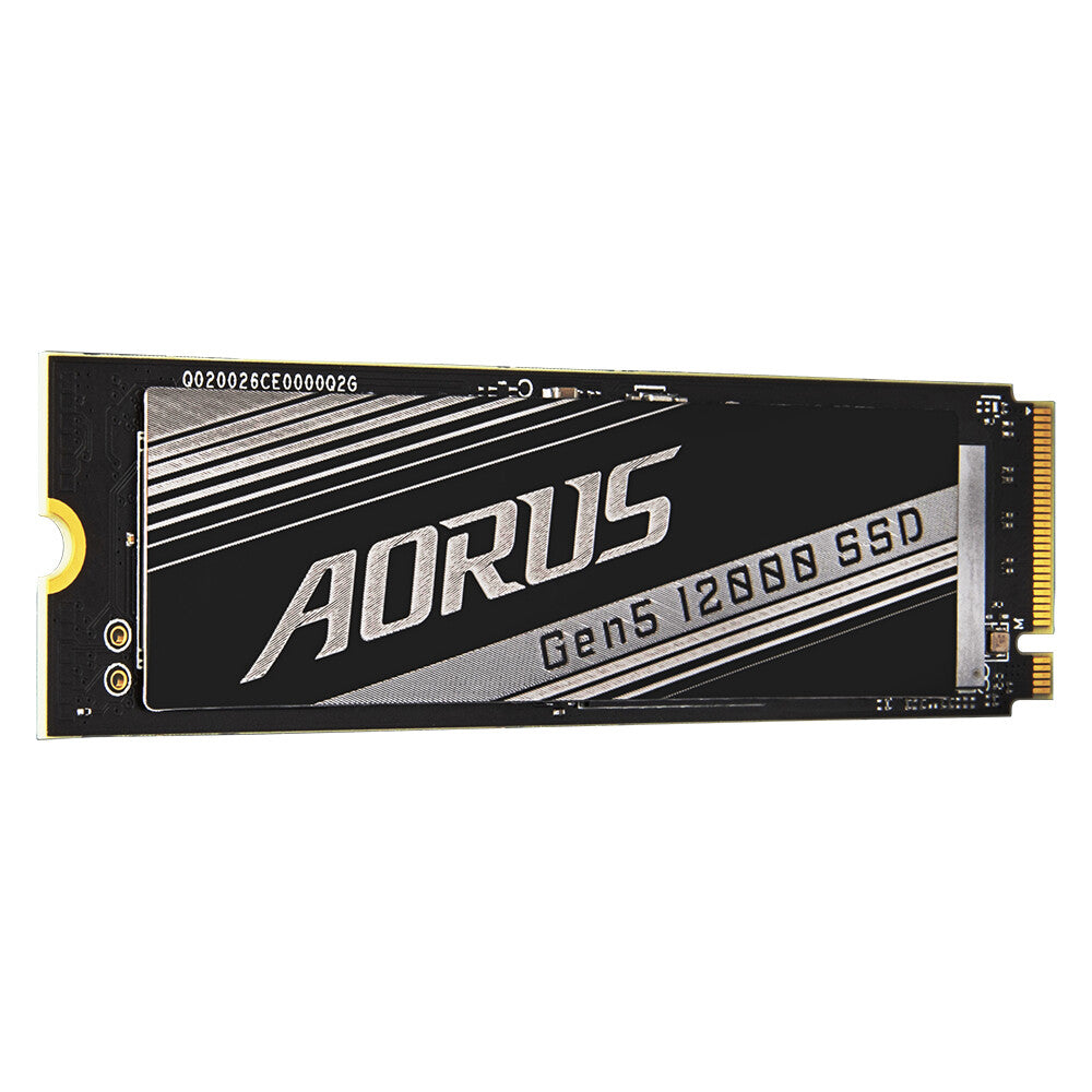 Gigabyte AORUS Gen5 12000 - PCI Express 5.0 3D TLC NAND NVMe M.2 SSD - 2 TB