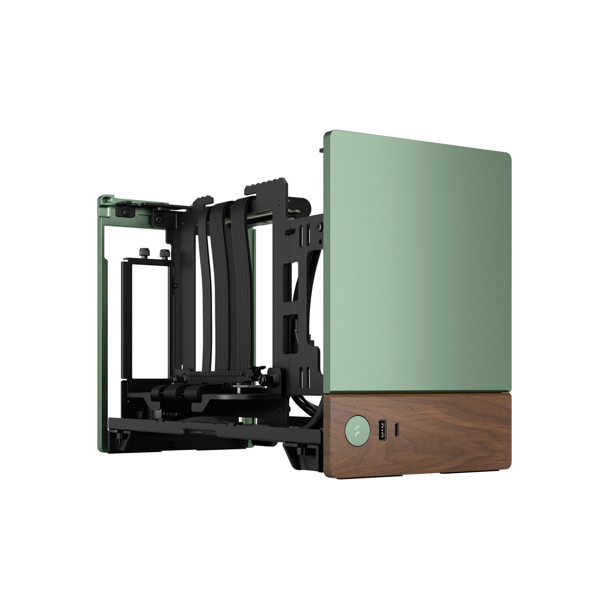 Fractal Design Terra - Mini ITX Desktop Case in Green