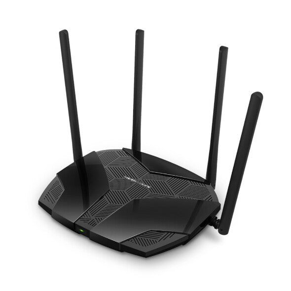 Mercusys AX3000 - Gigabit Ethernet Dual-band (2.4 GHz / 5 GHz) Wi-Fi 6 wireless router in Black