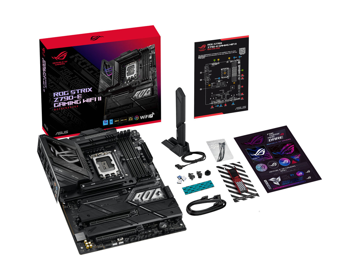 ASUS ROG STRIX Z790-E GAMING WIFI II ATX Motherboard - Intel Z790 LGA 1700