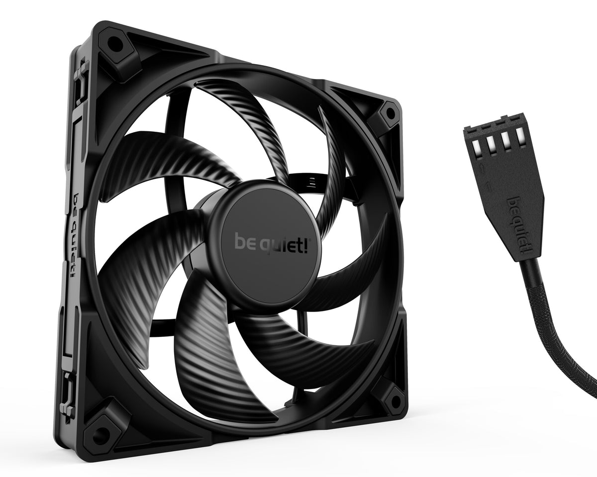 be quiet! SILENT WINGS PRO 4 - Computer Case Fan in Black - 140mm