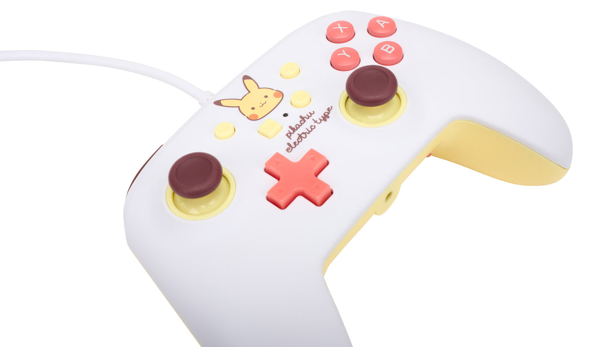 PowerA Enhanced Wired Controller for Nintendo Switch - Pikachu Electric Type