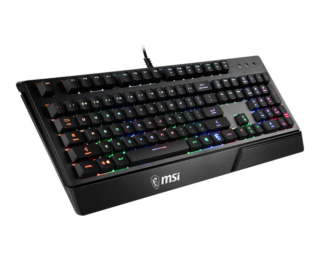 MSI VIGOR GK20 RGB - USB Wired RGB Membrane Gaming Keyboard (QWERTY UK)