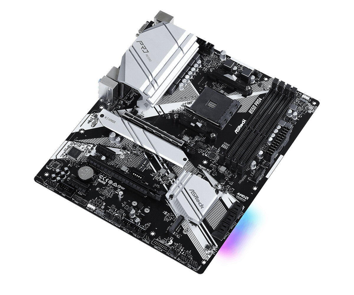 Asrock B550 Pro4 ATX motherboard - AMD B550 Socket AM4