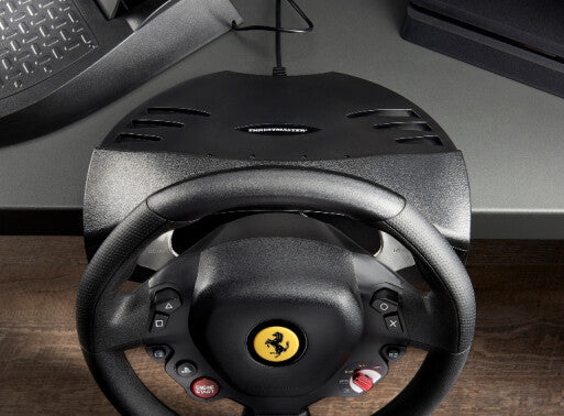 Thrustmaster T80 Ferrari 488 GTB Edition - Wired USB Steering wheel + Pedals for PC / PS4 / PS5