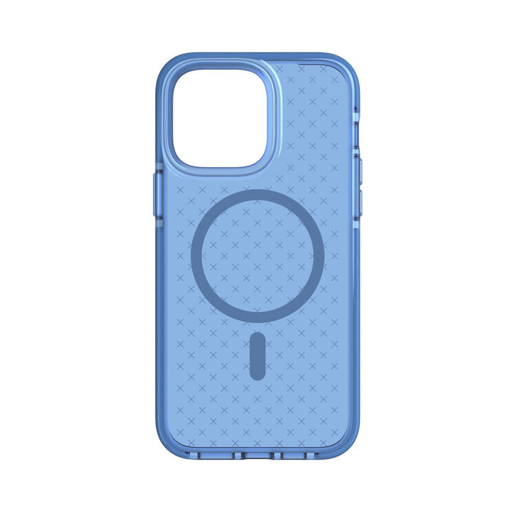 Tech21 Evo Check with MagSafe for iPhone 14 Pro Max in Tranquil Blue