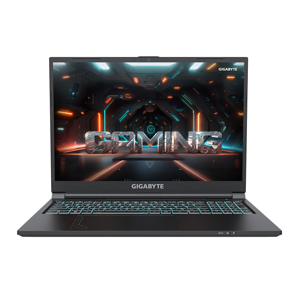 Gigabyte G6 KF-H3DE854SD Laptop - 40.6 cm (16&quot;) - Intel® Core™ i7-13620H - 16 GB DDR5-SDRAM - 1 TB SSD - NVIDIA GeForce RTX 4060 - Wi-Fi 6E - Windows 11 Home - Black