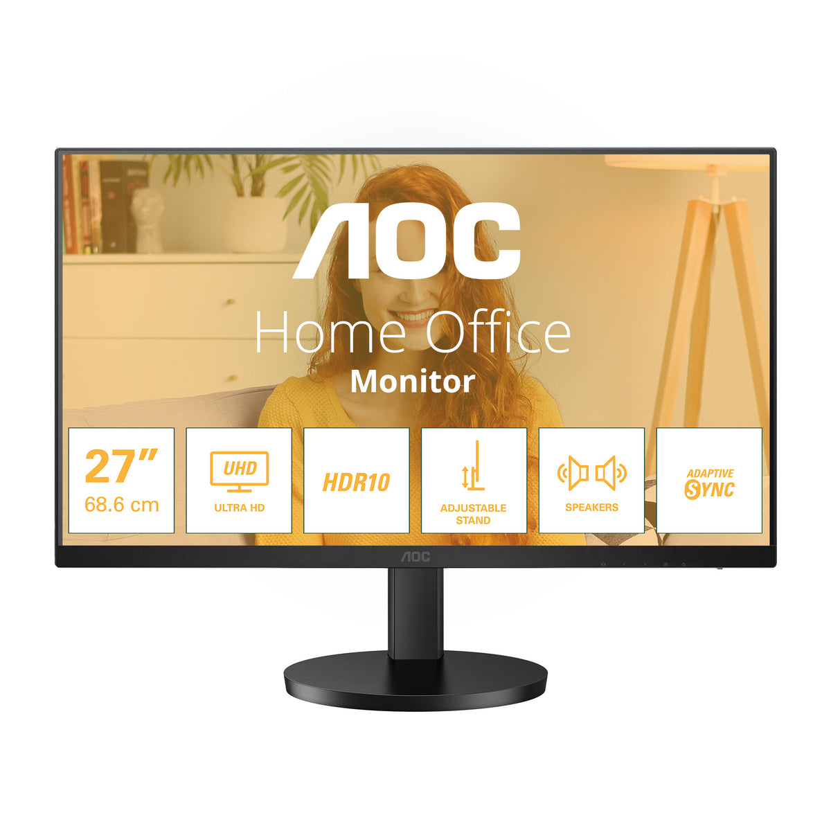 AOC U27B3AF - 68.6 cm (27&quot;) - 3840 x 2160 pixels 4K Ultra HD LED Monitor