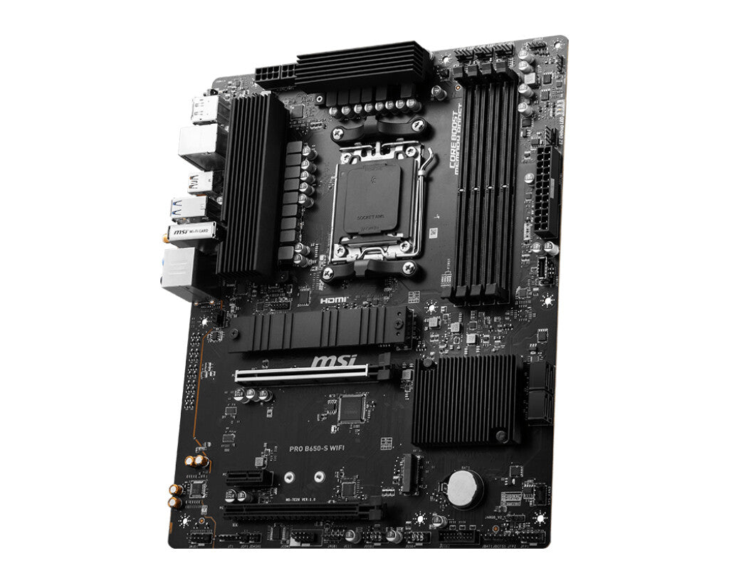 MSI PRO B650-S WIFI ATX motherboard - AMD B650 Socket AM5