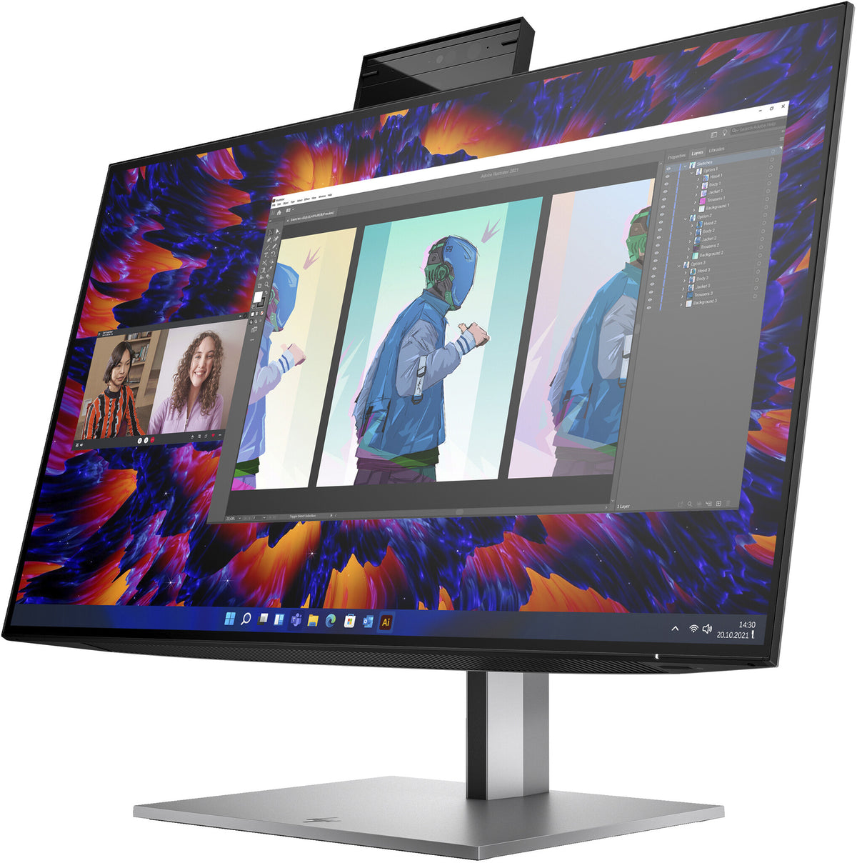 HP Z24M G3 - 60.5 cm (23.8&quot;) - 2560 x 1440 pixels Quad HD Monitor