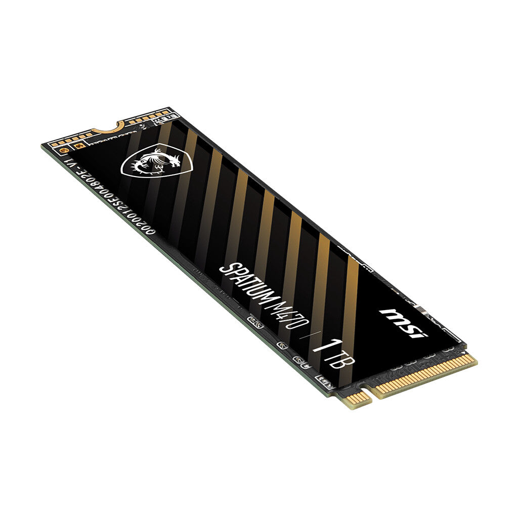 MSI SPATIUM M470 - PCIe 4.0 NVMe M.2 SSD - 1 TB