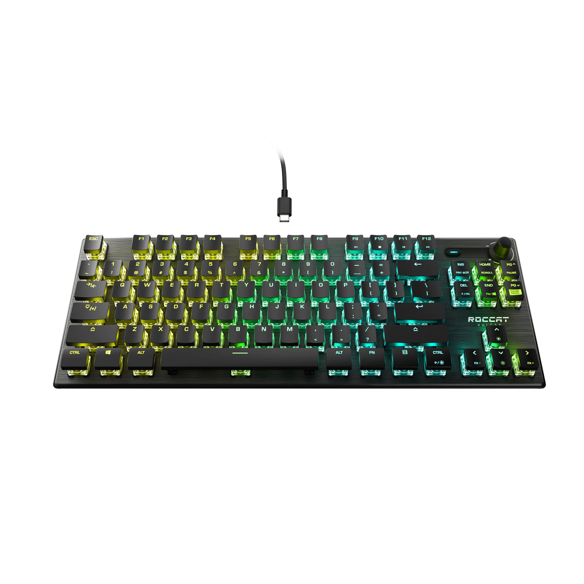 ROCCAT Vulcan TKL Pro - USB Wired RGB Mechanical Gaming Keyboard in Black (QWERTY UK)