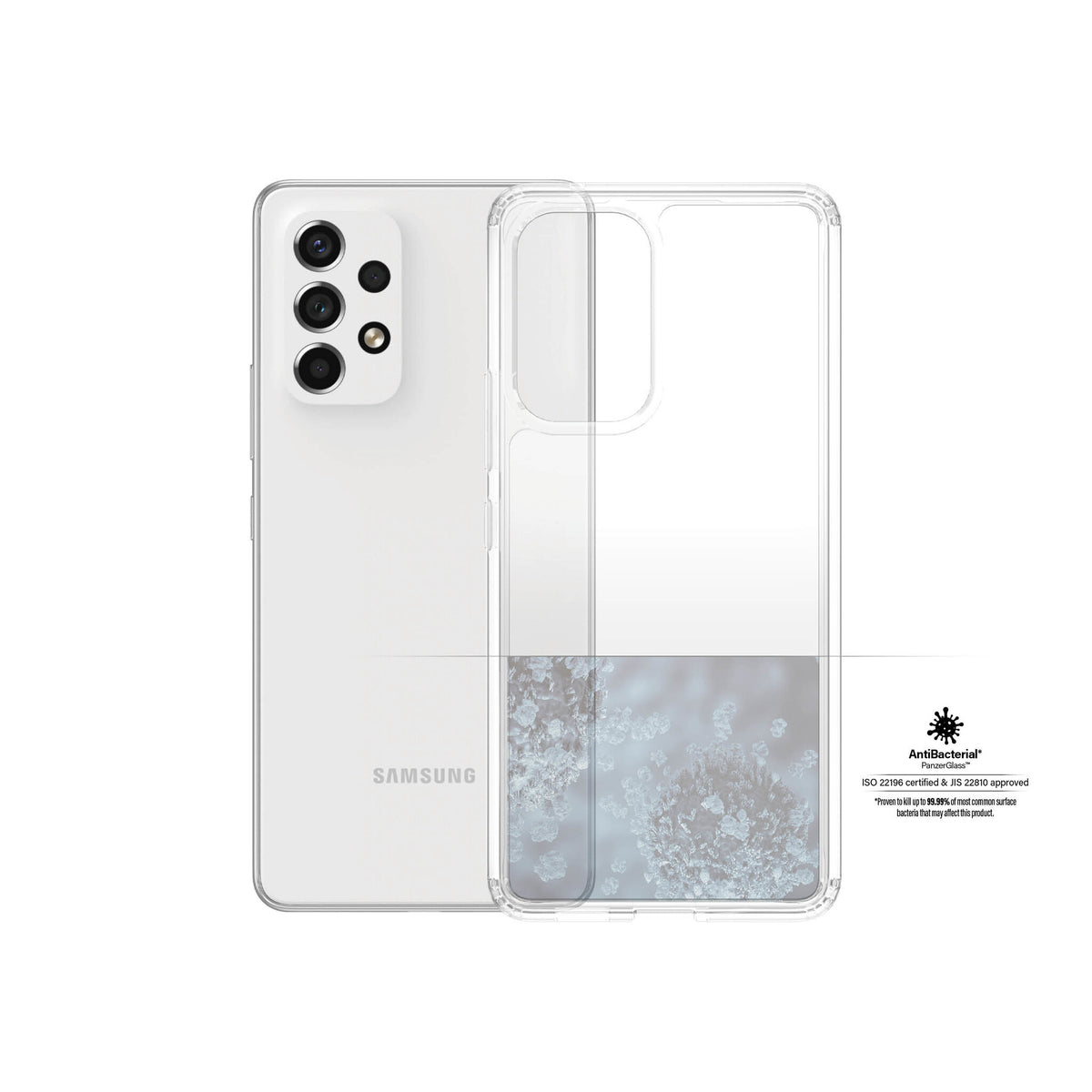 PanzerGlass ® HardCase for Galaxy A53 (5G) in Transparent