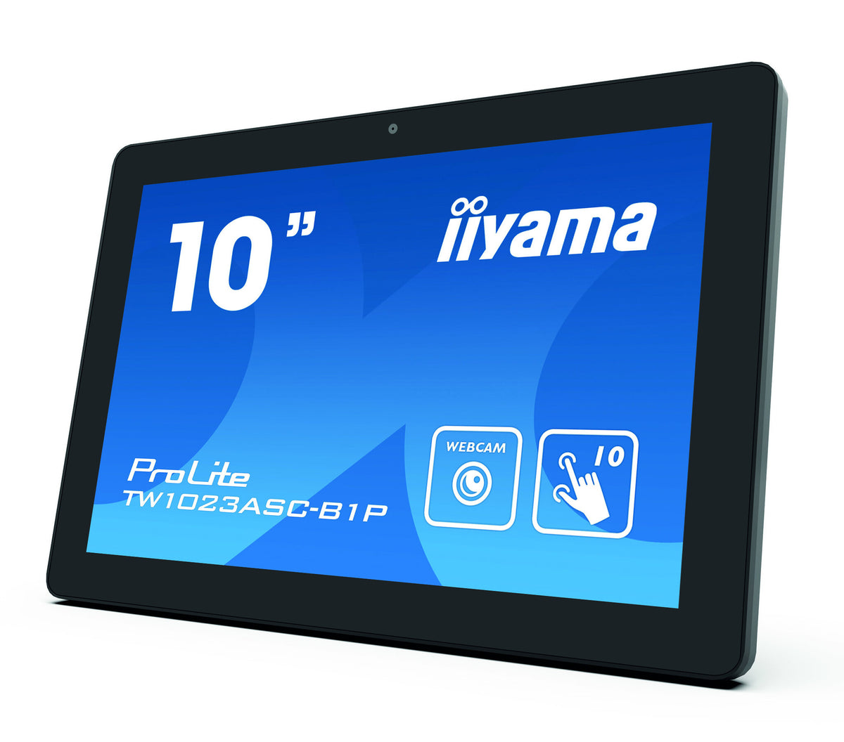 iiyama TW1023ASC-B1P meeting room display 25.6 cm (10.1&quot;) 1280 x 800 pixels LED 802.11b, 802.11g, Wi-Fi 4 (802.11n) Bluetooth