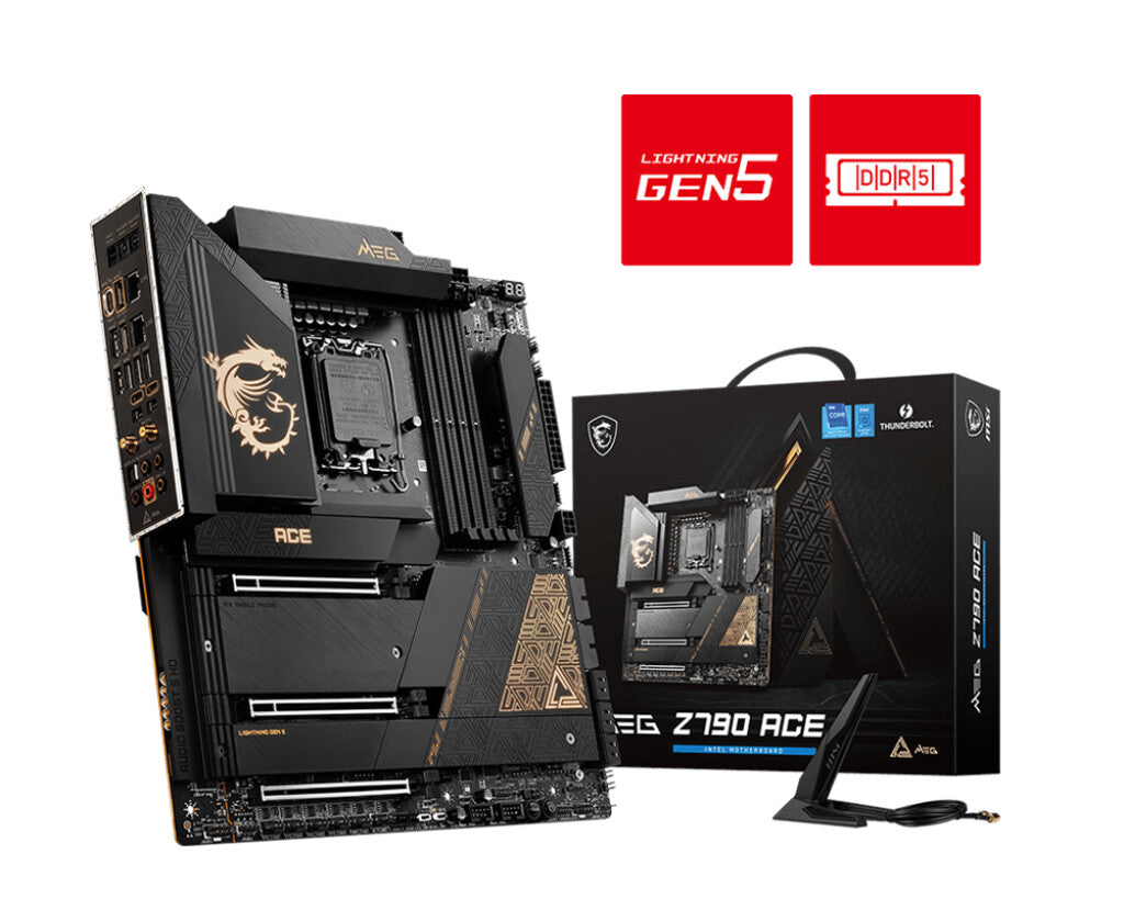 MSI MEG Z790 ACE Extended ATX motherboard - Intel Z790 LGA 1700