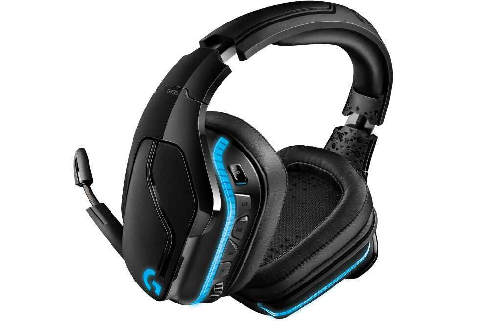 Logitech G - G935 LIGHTSYNC Wireless 7.1 Surround Sound  Gaming Headset in Black