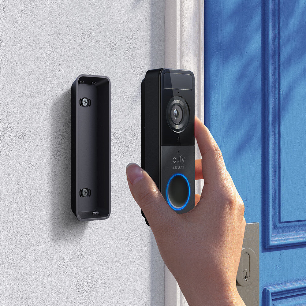 Eufy Slim Video Doorbell - 1080p Recording + 2-way Audio - Human Detection